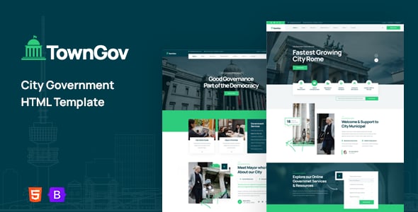 Government Website Templates | ThemeForest