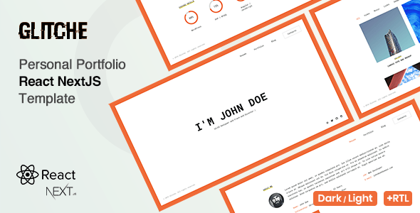 React Portfolio Website Templates | ThemeForest