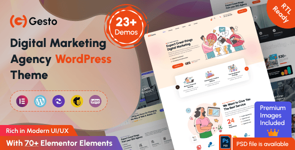 Digital Marketing WordPress Themes | ThemeForest