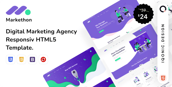 Digital Marketing HTML Website Templates | ThemeForest
