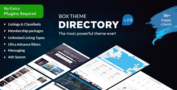 Directory Website Templates | ThemeForest