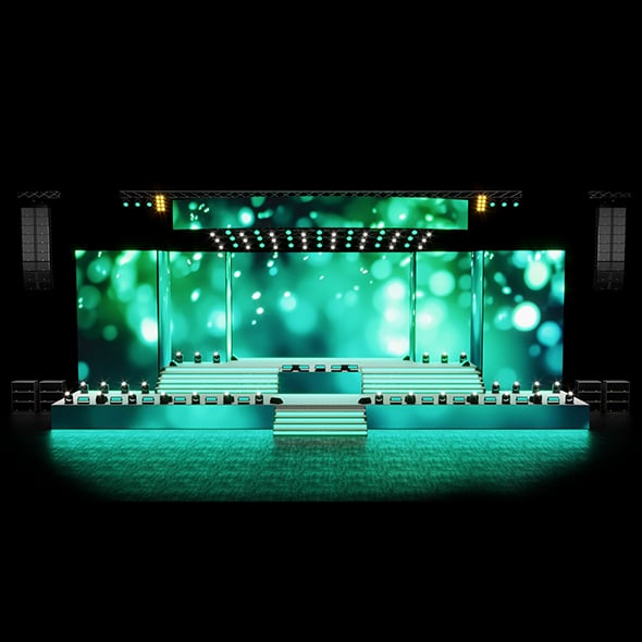 Stage Design CG Textures & 3D Models | 3DOcean