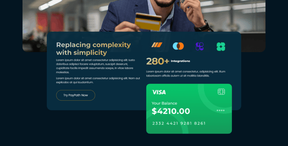 Payment Gateway Website Templates | ThemeForest