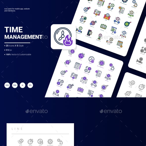 Time-management Graphics, Designs & Templates | GraphicRiver