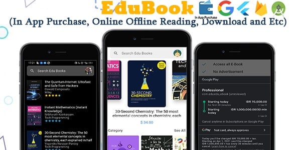 EBook Mobile App Templates | CodeCanyon