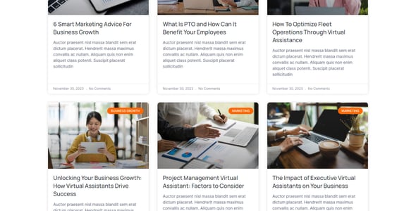 Virtual Assistant Website Templates | ThemeForest