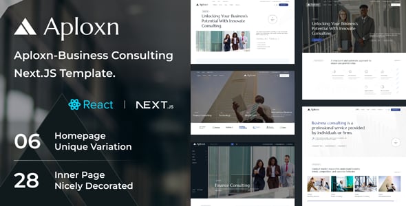 Business React Website Templates | ThemeForest