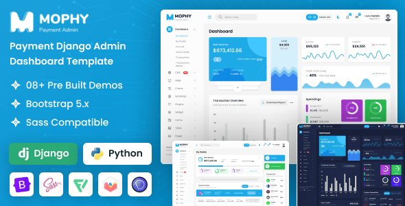 Django Dashboard Website Templates | ThemeForest