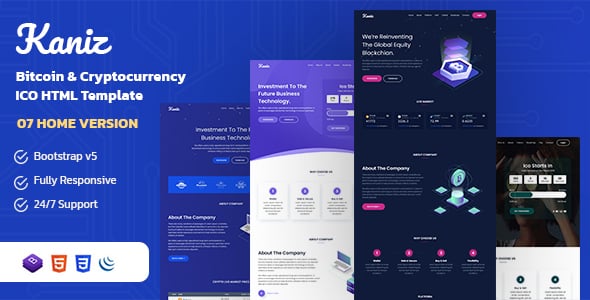 Bitcoin Website Templates | ThemeForest