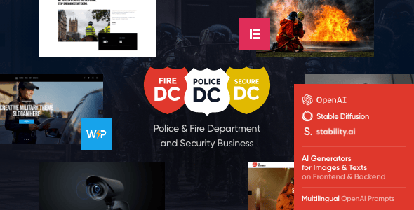 Police Website Templates | ThemeForest