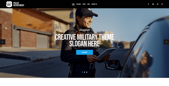 Police Website Templates | ThemeForest