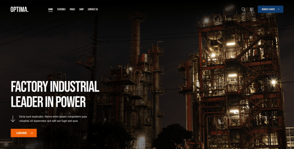 Steel Industry WordPress Themes | ThemeForest