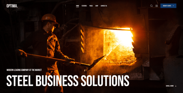 Steel Industry WordPress Themes | ThemeForest