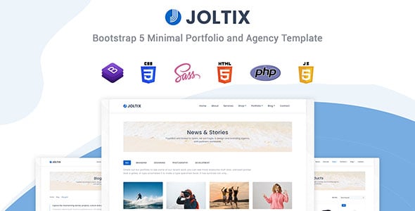 Bootstrap 5 Portfolio Website Templates | ThemeForest