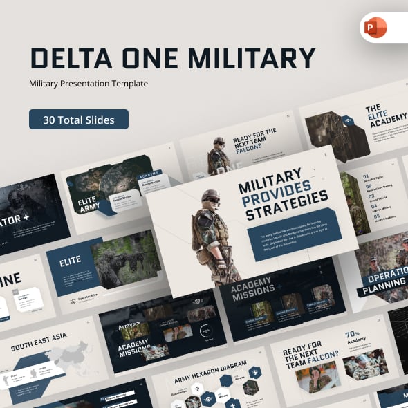 Military PowerPoint Templates | GraphicRiver