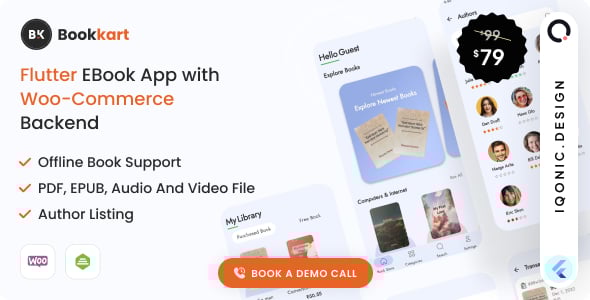 EBook Mobile App Templates | CodeCanyon
