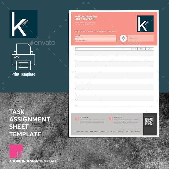 Assignment Graphics, Designs & Templates | GraphicRiver