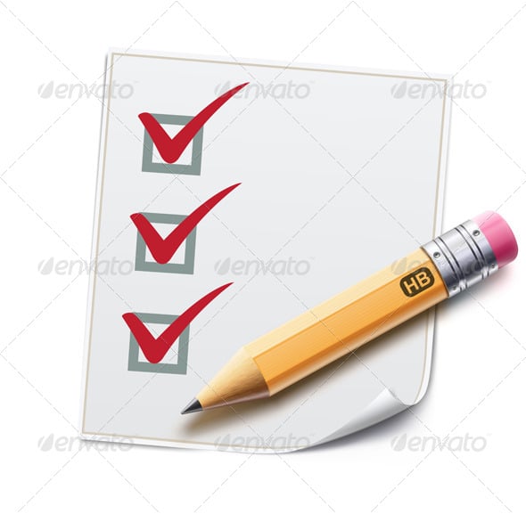 Checklist Graphics, Designs & Templates | GraphicRiver