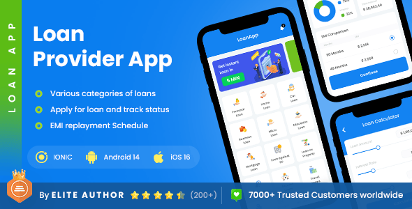 Loan Mobile App Templates | CodeCanyon