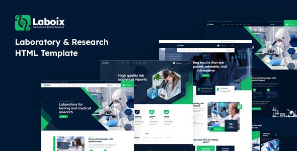 Research Website Templates | ThemeForest
