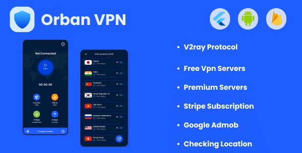 Vpn Mobile App Templates | CodeCanyon