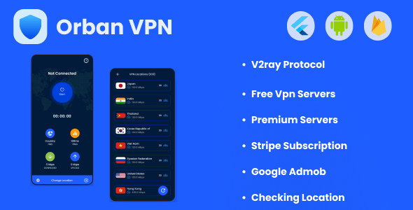 Vpn Mobile App Templates | CodeCanyon