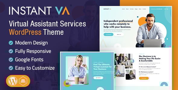 Virtual Assistant Website Templates | ThemeForest