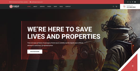 Fire Website Templates | ThemeForest