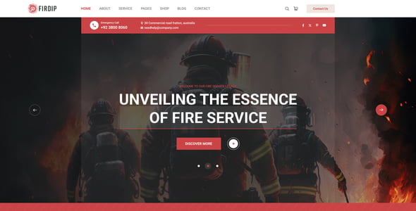 Fire Website Templates | ThemeForest
