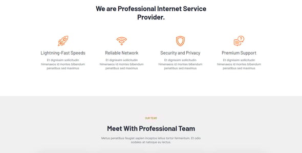 Service Provider Website Templates | ThemeForest