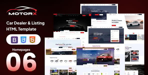 Car Dealer HTML Website Templates | ThemeForest