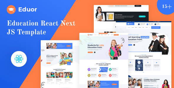 React Education Website Templates | ThemeForest