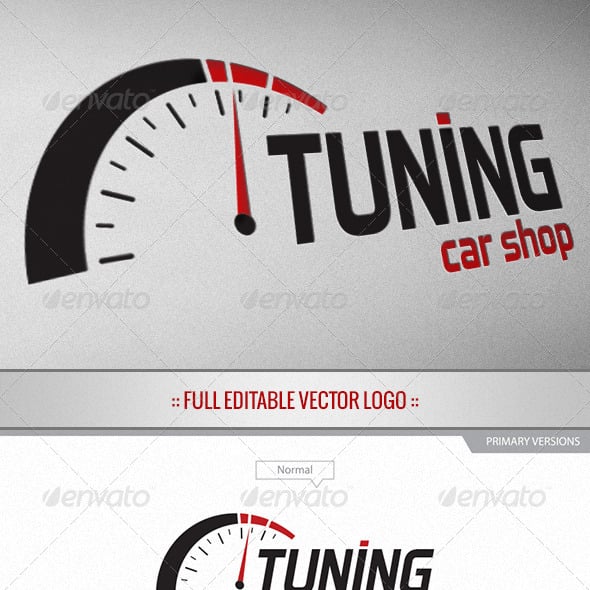 Tuning Car Logo