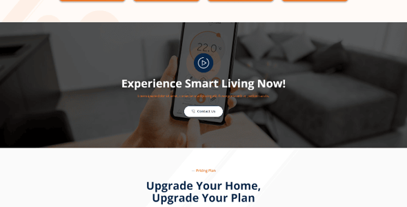 Smart Home Website Templates | ThemeForest