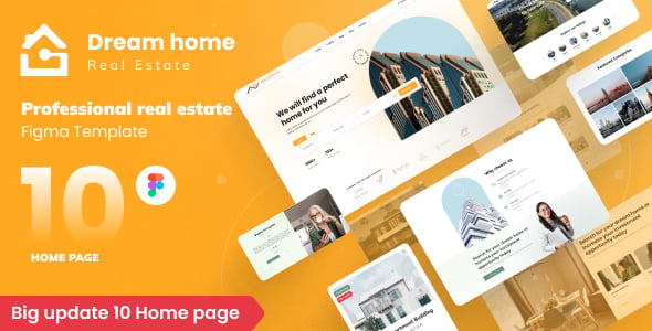 Real Estate Figma Templates | ThemeForest