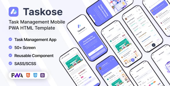 Task Management HTML Website Templates | ThemeForest