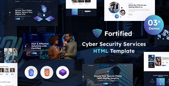 Cyber Security Website Templates | ThemeForest