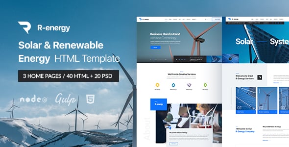 Solar HTML Website Templates | ThemeForest