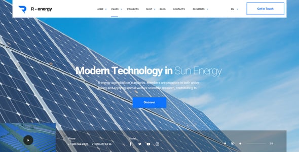 Solar HTML Website Templates | ThemeForest