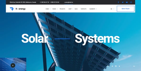 Solar HTML Website Templates | ThemeForest