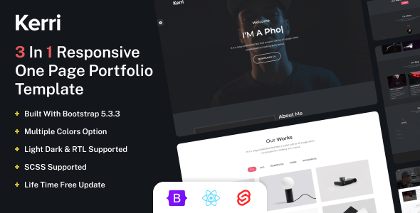 Bootstrap 5 Portfolio Website Templates | ThemeForest