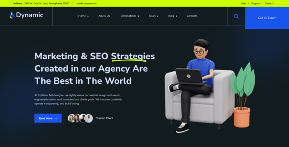 Dynamic Website Templates | ThemeForest