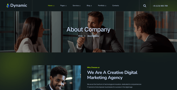 Dynamic Website Templates | ThemeForest