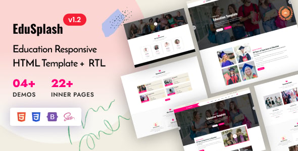 Bootstrap 5 Education Website Templates | ThemeForest