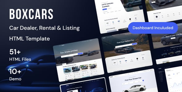 Car Dealer HTML Website Templates | ThemeForest
