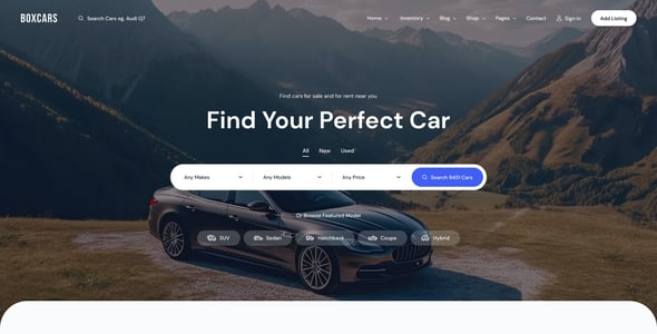 Car Dealer HTML Website Templates | ThemeForest