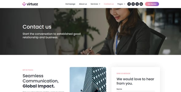 Virtual Assistant Website Templates | ThemeForest