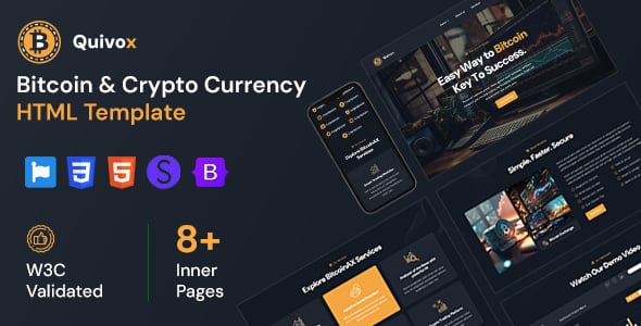 Bitcoin Website Templates | ThemeForest