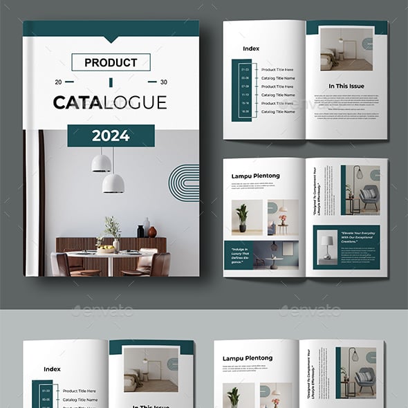 Dynamic Layout Catalog Templates from GraphicRiver