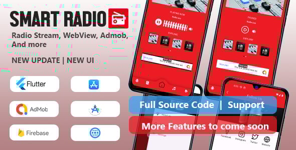 Radio Mobile App Templates | CodeCanyon